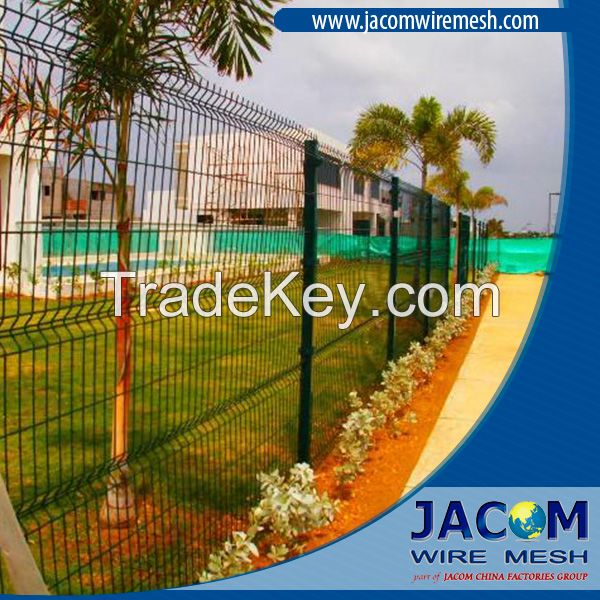 Welded Wire Mesh PVC Coated by Powder Hot Dip Pool