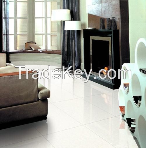 Full body super white polished tile in Foshan 