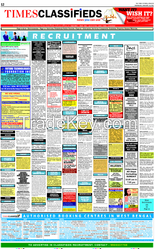 Adlock Advertisement The Times of India Classified Ads Services