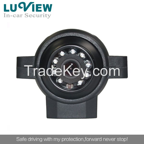 new 120 waterproof anti-fog night vision side view camera for vehicles