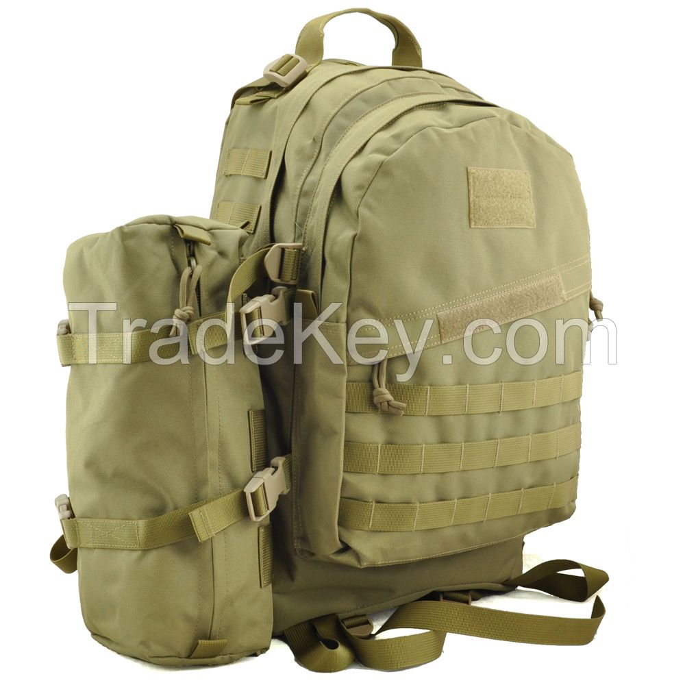 tactical military backpack Camouflage Backpack with molle system super capacity 3P Attack Molle Assault