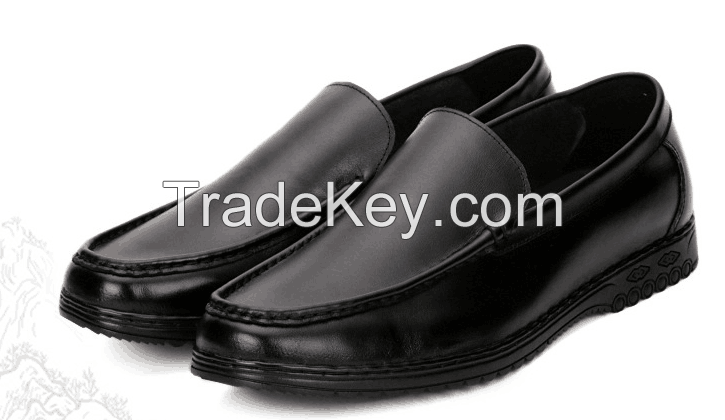 Genuine leather men shoes