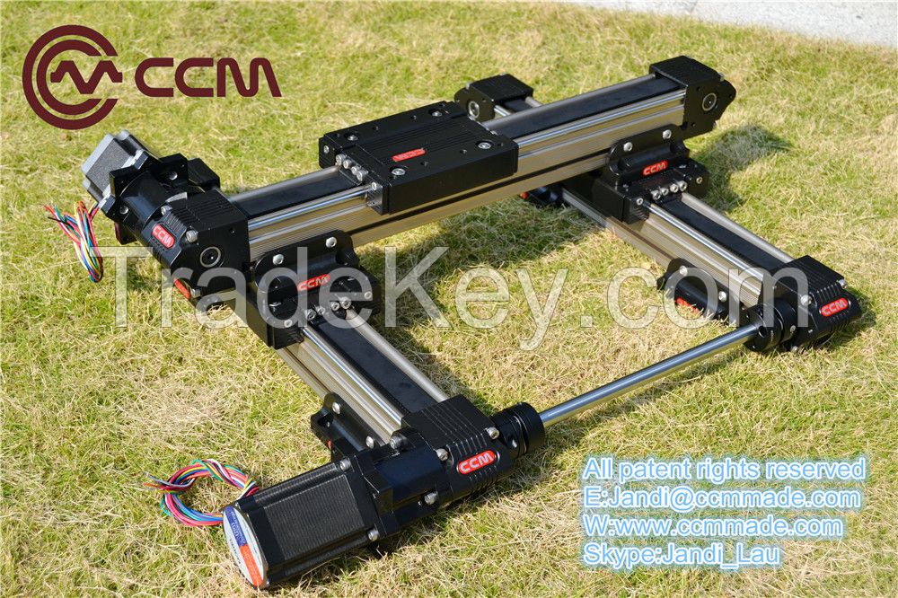 High precision CCM W60-35 belt driven motorized customized linear guide rail linear rail for Machinery Devices 3D craving