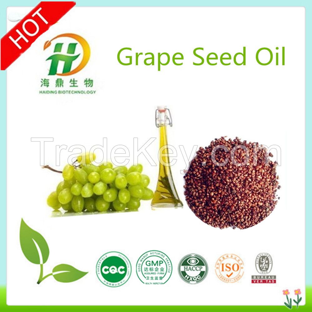 Cold pressed grape seed oil/grape seed oil capsules