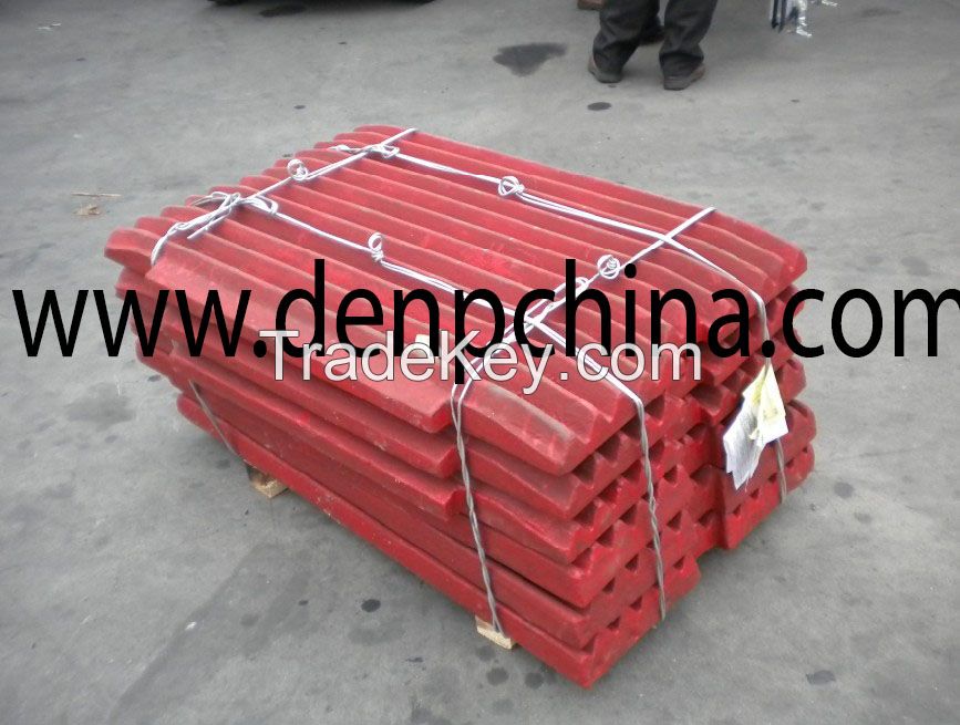 High Manganese Steel Casting Jaw Plate