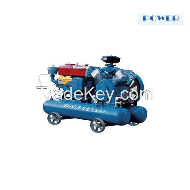 Diesel Piston Air Compressor 3.5mÃ‚Â³ model 2V-3.5/5