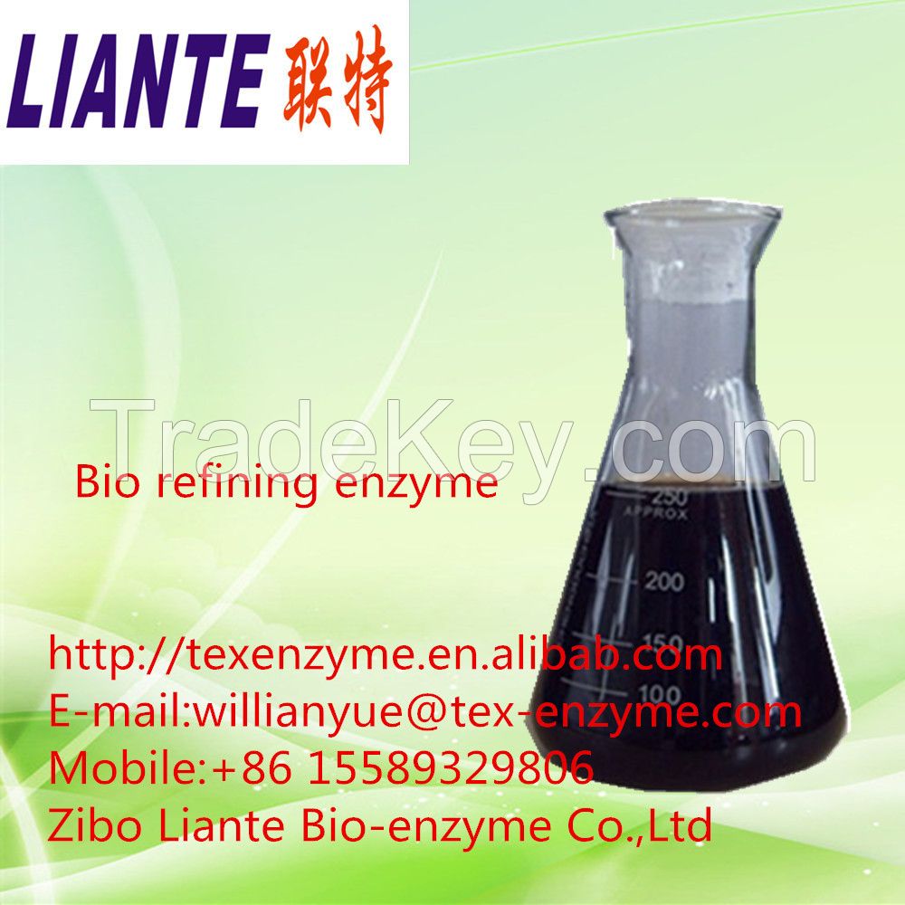Biological refining enzyme