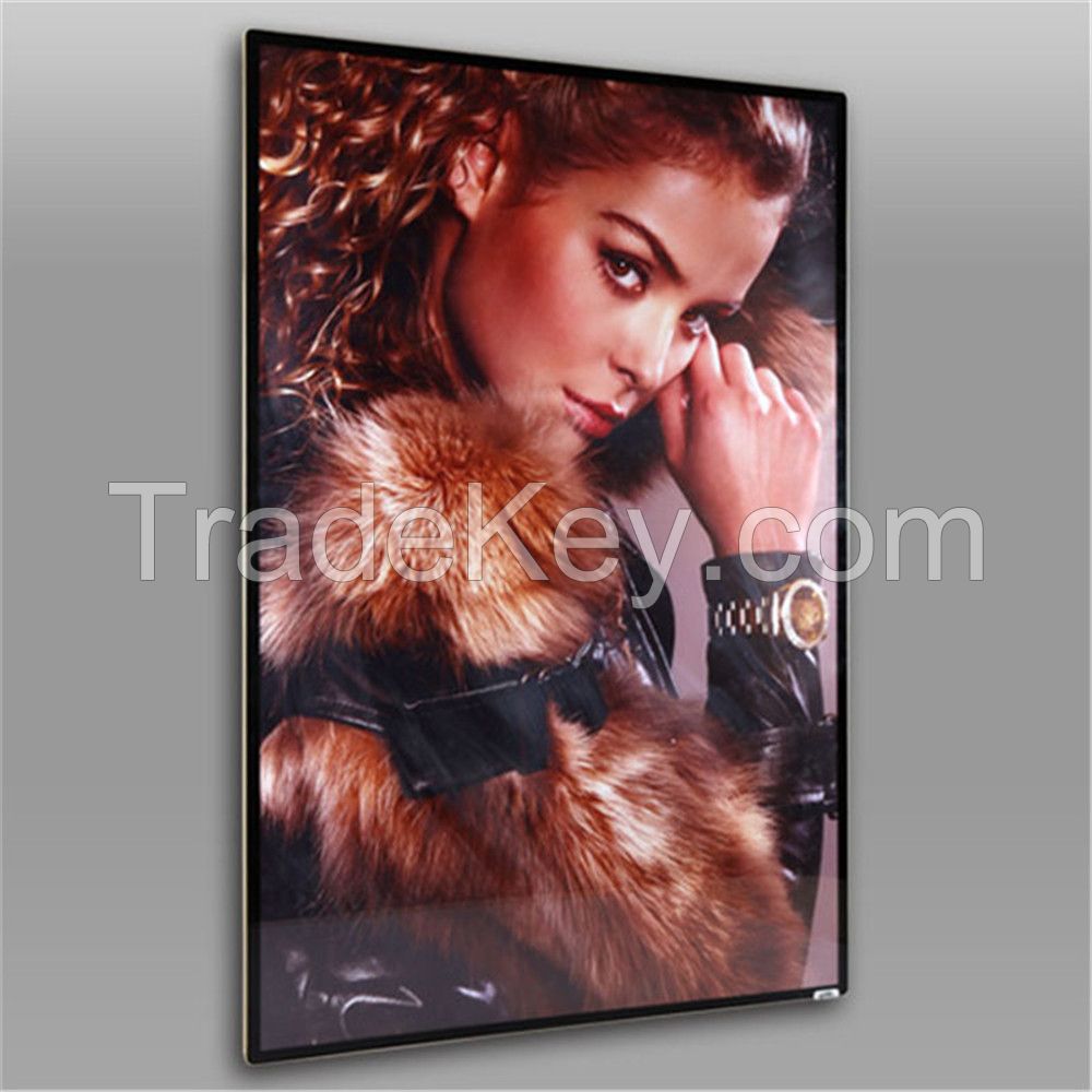 A1 A2 Wall mounting LED photo frame with factory price