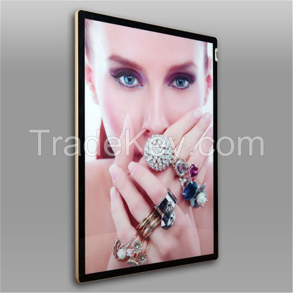 China factory selling edge light picture frame poster frame with low price