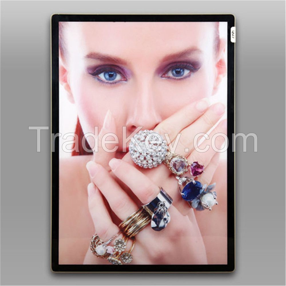 A1 A2 Wall mounting LED photo frame with factory price