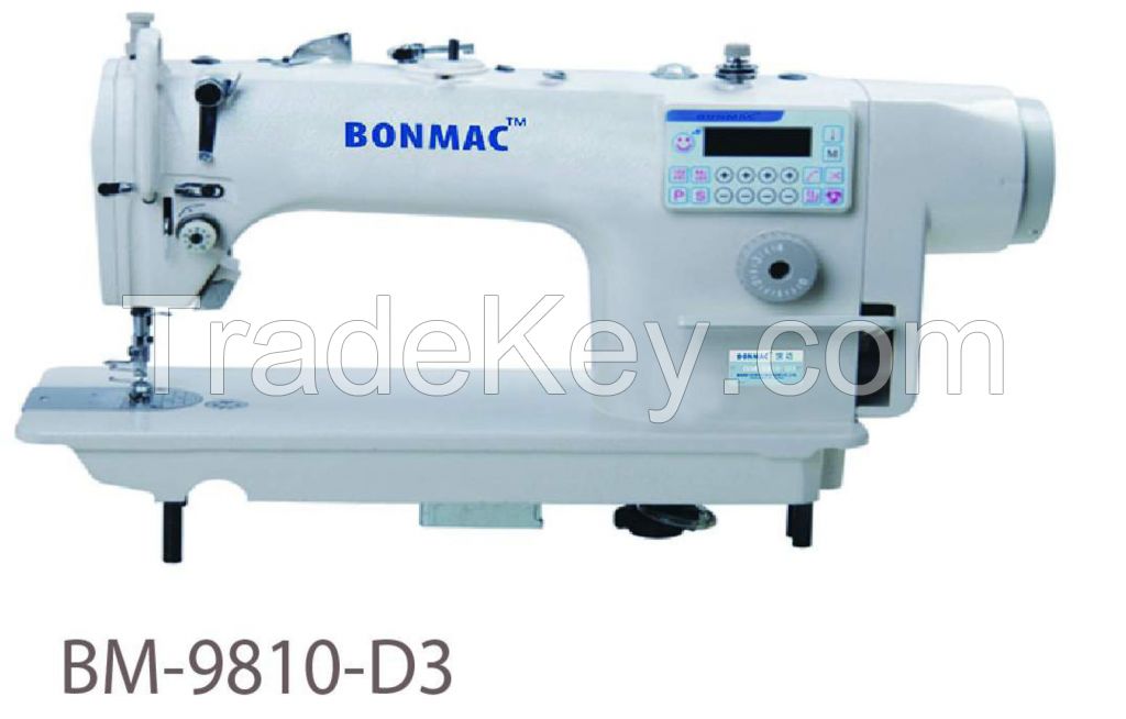 BM-9810-D3 high speed direct drive mini oil lockstitch sewing machine automatic sewing machine for shirt