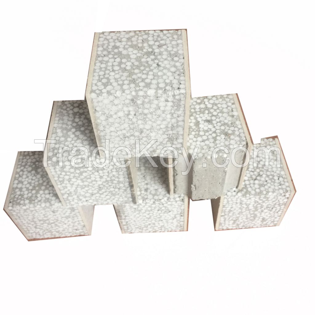 Energy-Saving/Eco-Friendly Sound Insulation EPS Cement Sandwich Panel for Building Material