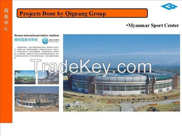Steel Structure Stadium Project Fabrication & Installation