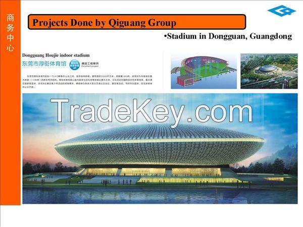 Steel Structure Stadium Project Fabrication & Installation