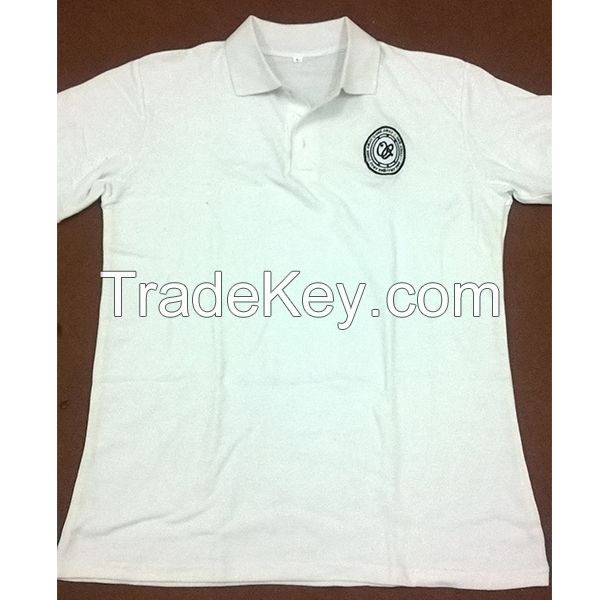 New design cotton fabric polo shirt