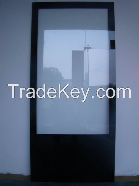 2015 hot new products outdoor  glass panel for advertising display