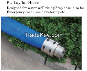 selling deep well pump water discharge hose, Layflat hose