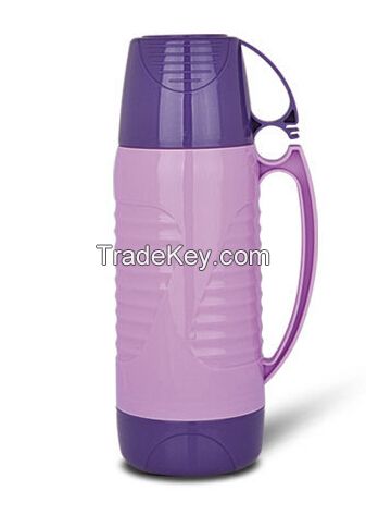 1000ml thermos flask / glass water bottle / two cups plastic mug / vacuum flask / China kitchenware manufacturer