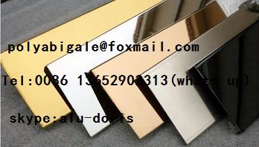 Mirror polished stainless steel sheet/sheets