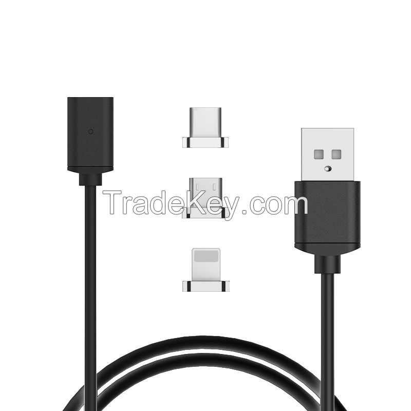 2017 new magnetic lightning USB cables for iphone