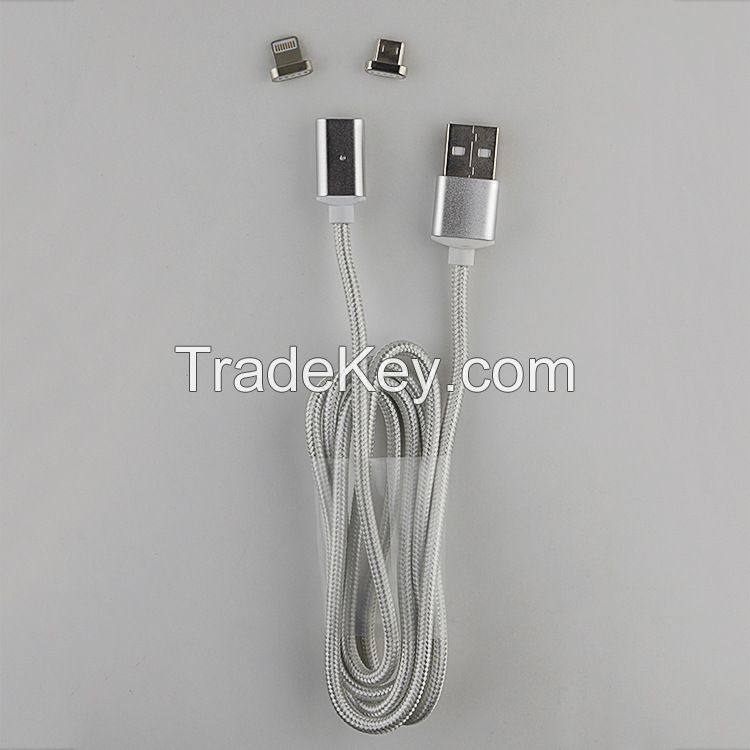 2017 new magnetic lightning USB cables for iphone