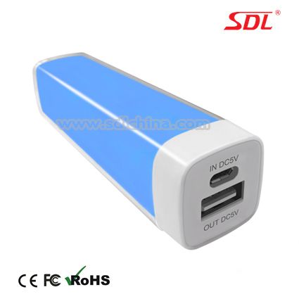 2600mAh Portable Power Bank Power Supply External Battery Pack USB Charger E34