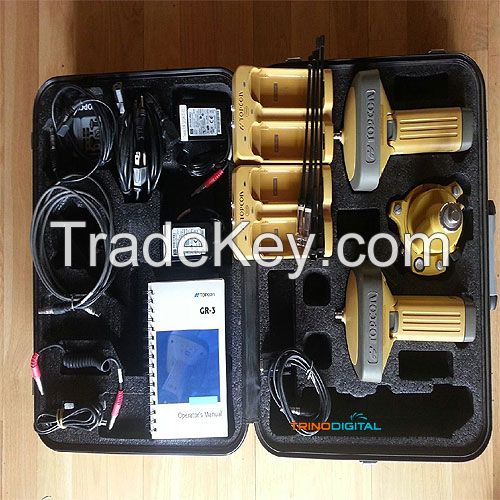 Topcon GR-3 Base & Rover Survey KIT with FC200