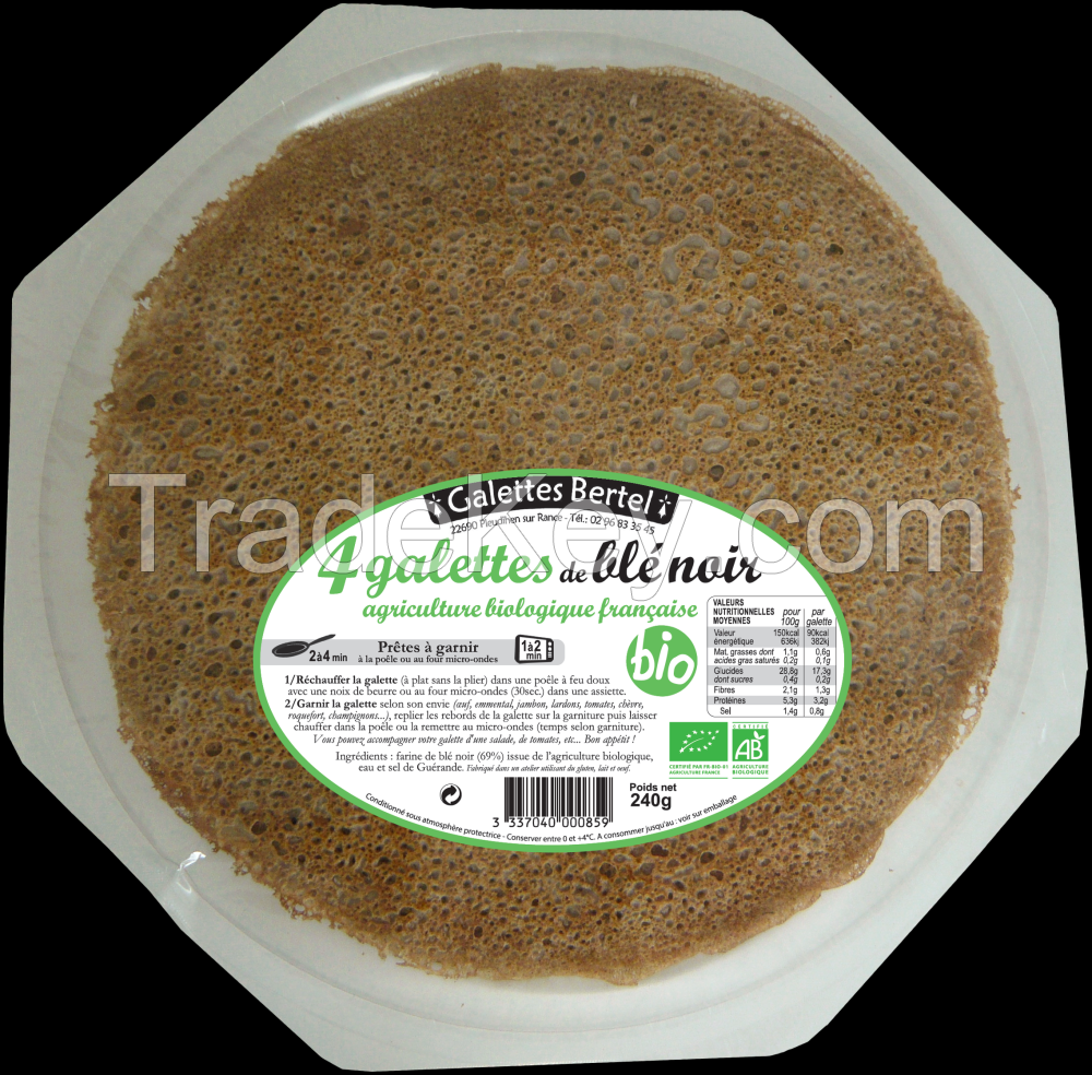 Crepes and buckwheat galettes