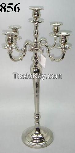 Aluminium Iron Brass Candle Holder