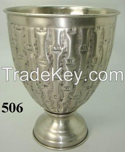 Aluminium Iron Brass Flower Vase
