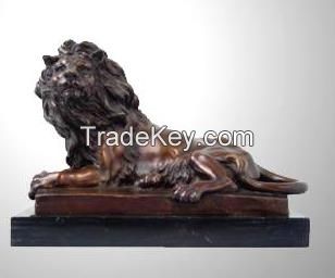 Bronze Lion Statue