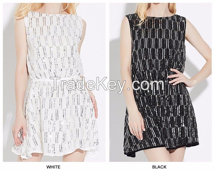 fashion women dresses summer lady party dresses