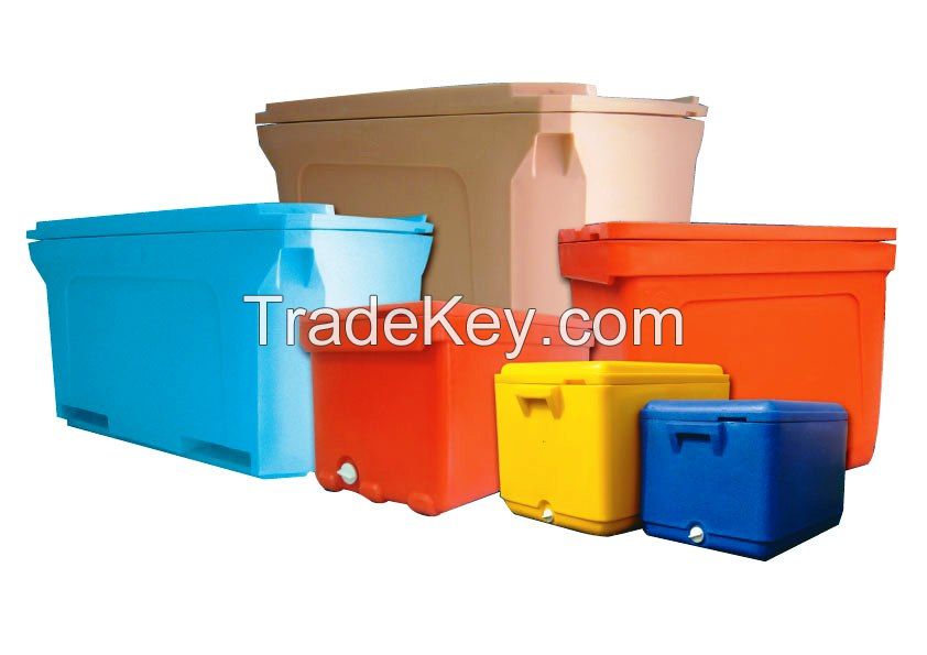 Cooler box Insulated Ice container Plastic Tubs