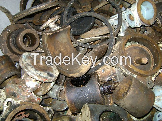 Gun METAL/RED BRASS/ Bronze Scrap/ EBONY/ PH Bronze Ship Breaking By SAMRAT  MARINE INTERNATIONAL