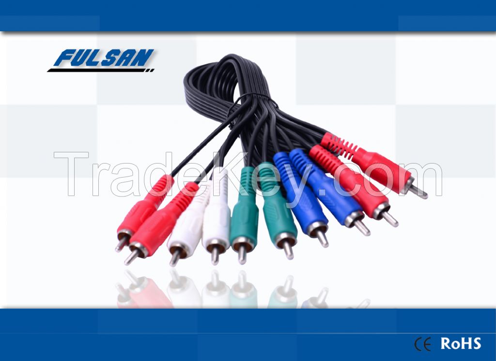 AV CABLE 3rca male to 3rca male rca cable
