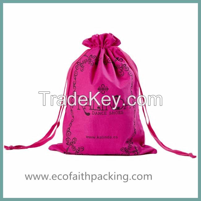 customized silk satin bag 