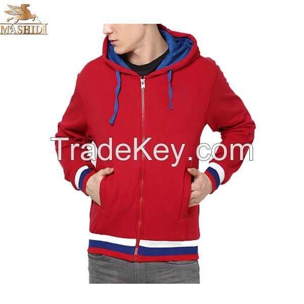 new design outdoor winter red hoodie sweatshirts for men
