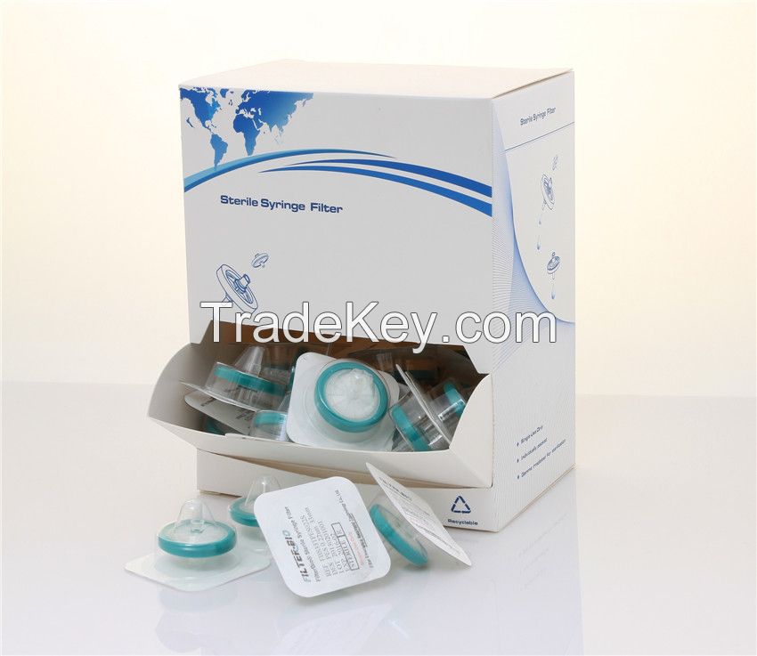 25mm Top Sterile Syringe Filter