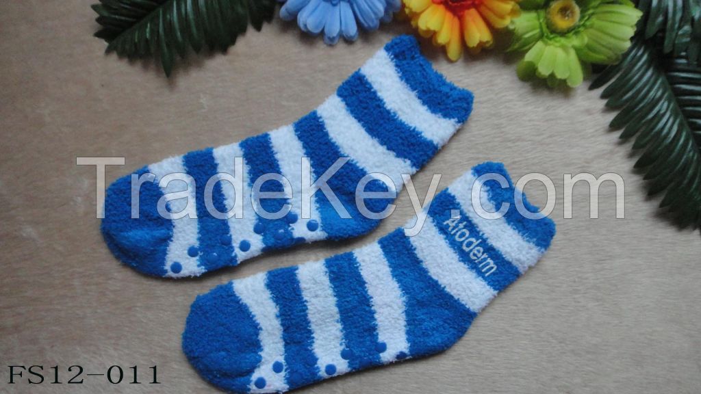 FLOOR SOCKS WOMEN WARM SOCKS nonslip socks feater socks indoor socks