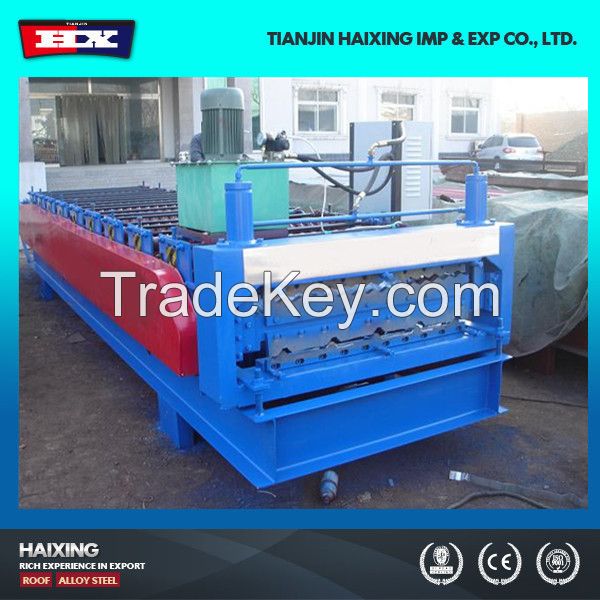 corrugated sheet metal roof making machine