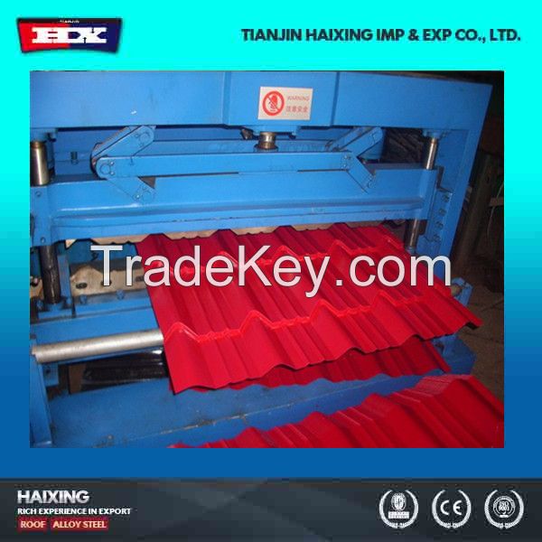 corrugated roof sheet making machine