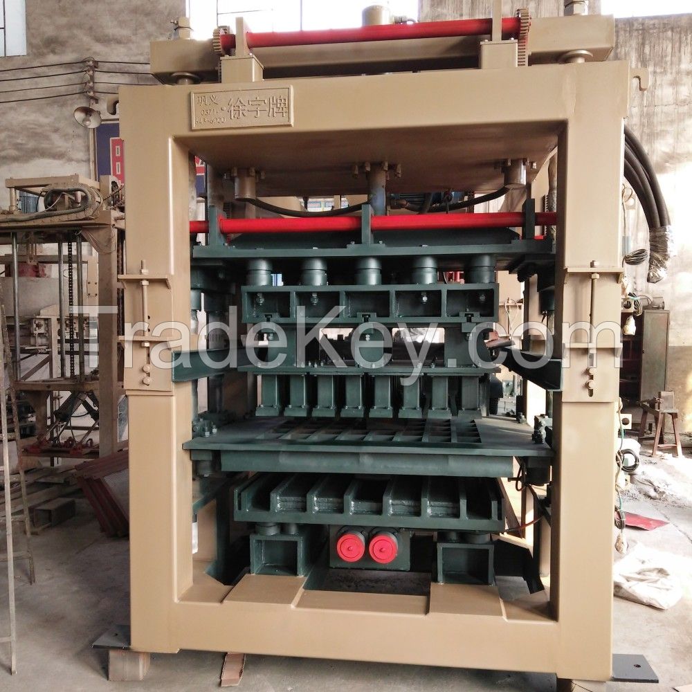 automatic concrete paving block making machine