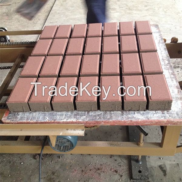 automatic interlocking paving block making machine