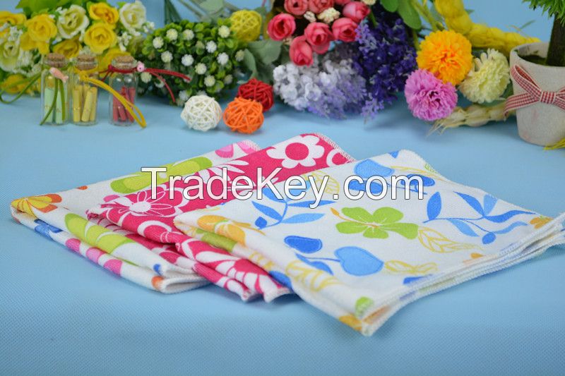 Transfer Print Cloth Microfiber Print Towel