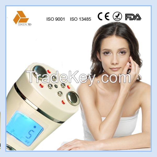 Radio frequency facial machine for home use