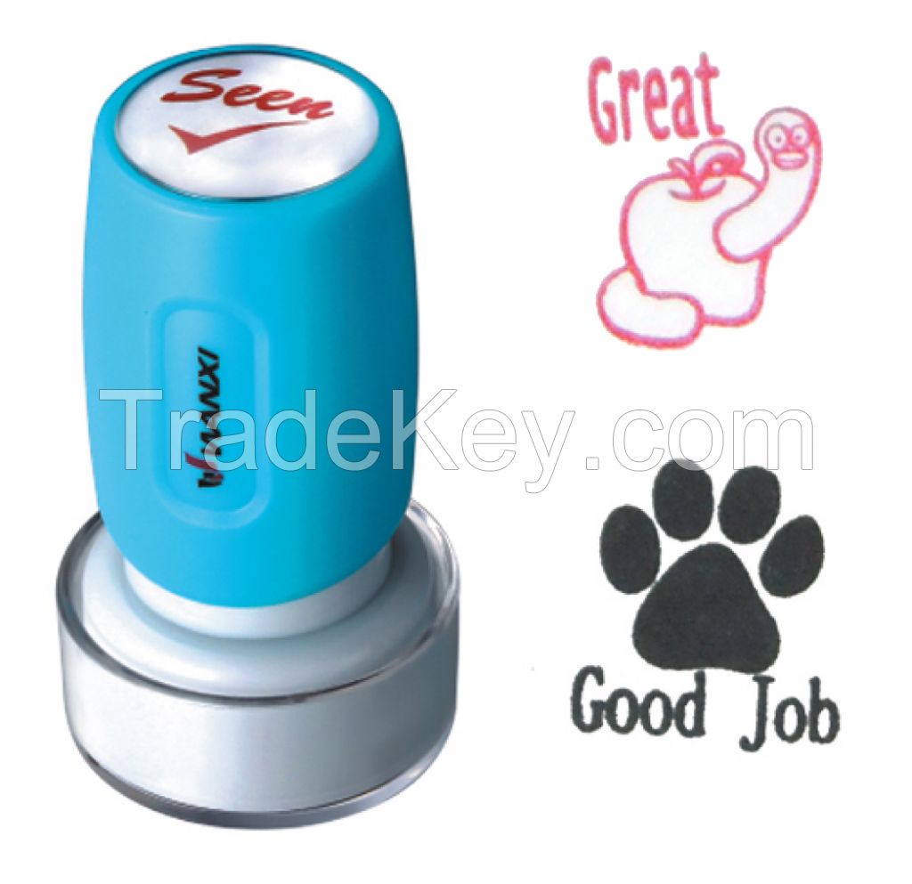Flash stamp     WES Business Stamp       Ergonomic handle and precise