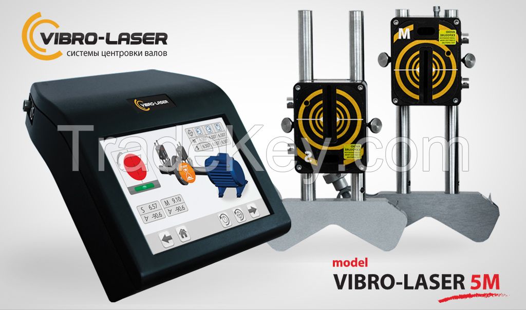 Portable laser shaft alignment system VIBRO-LASER 5M