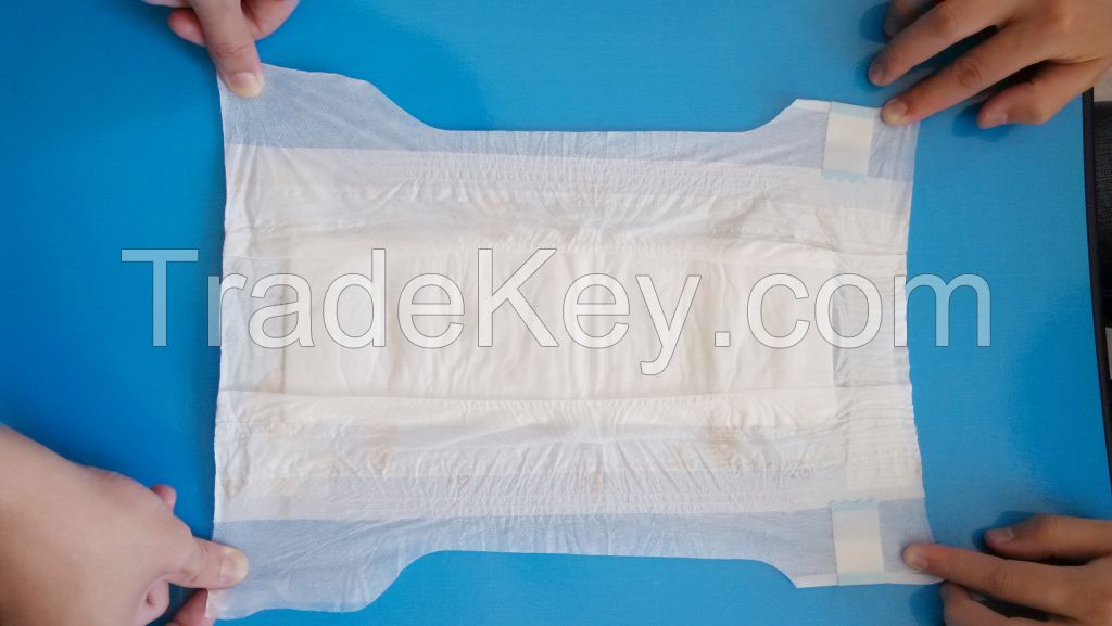 quick absorbtion and dry high quality disposable sleepy baby diaper with competitive price