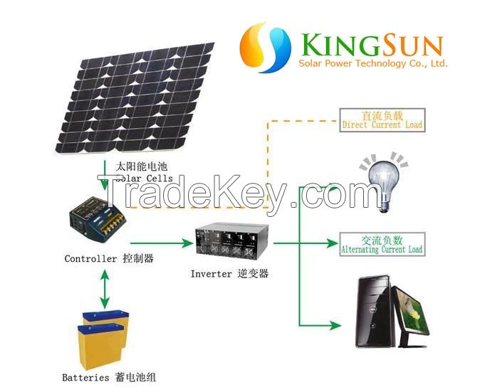 4000W off Grid Solar Power Generator System for Home