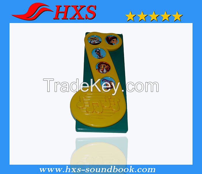 Plastic Music Pad Wholesale Music Pad With 5 Buttons Made In China